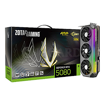 16GB Zotac ZT-B50800BU-10P Gaming GeForce RTX5080 AMP Extreme Infinity Ultra