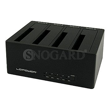 LC-Power LC-DOCK-U3-4B Dockingstation 2.5/3.5" 4-Bay USB-B 3.0/eSATA