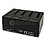 LC-Power LC-DOCK-U3-4B Dockingstation 2.5/3.5" 4-Bay USB-B 3.0/eSATA