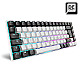 Sharkoon Skiller SGK50 S3 White Gamer RGB Keyboard Gateron KS-9 Yellow USB