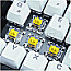 Sharkoon Skiller SGK50 S3 White Gamer RGB Keyboard Gateron KS-9 Yellow USB