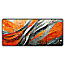 Sharkoon Skiller SGP30 XXL D6 Gaming Mouse Mat 900x400mm schwarz/orange