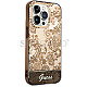 Guess GUHCP14XHGPLHC Hard Cover Porcelain Brown iPhone 14 Pro Max
