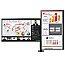 2x 68.6cm(27") LG 27QP88DP-BS Dual IPS WQHD HDR10 Pivot Monitorarm + Tischhalter