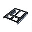Ultron 377215 SSD/HDD Einbaurahmen 2x2.5" Metall schwarz