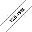 Brother TZE131S Schriftband schwarz auf farblos 12mm x 4m