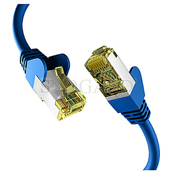 EFB EC020200101 Patchkabel S/FTP CAT6a LSZH 30m blau