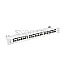 Lanberg PPS7-1024-S Patchpanel 24-Port 1U 19" CAT7 FTP geschirmt grau