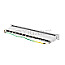 Lanberg PPS7-1024-S Patchpanel 24-Port 1U 19" CAT7 FTP geschirmt grau