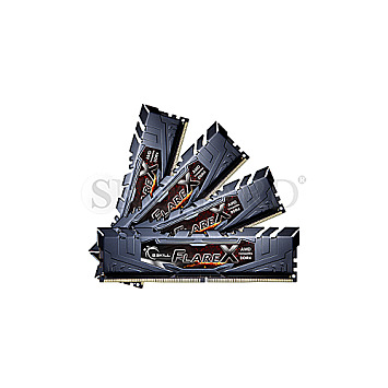 32GB G.Skill F4-3200C16Q-32GFX Flare X CL16 DDR4-3200 Kit schwarz
