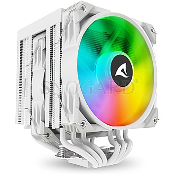 Sharkoon A60 RGB White Air Cooler Dual Tower