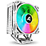 Sharkoon A40 RGB White Air Cooler Single Tower