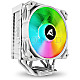 Sharkoon A40 RGB White Air Cooler Single Tower
