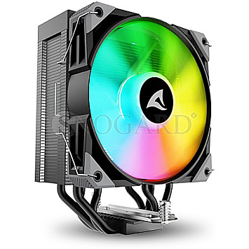 Sharkoon A40 RGB Black Air Cooler Single Tower