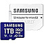 1TB Samsung MB-MD1T0S PRO Plus R180/W130 microSDXC UHS-I U3 A2 Class 10 V30 Kit
