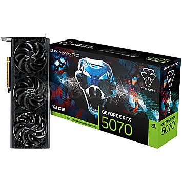 12GB Gainward NE75070019K9-GB2050T GeForce RTX5070 Python III