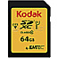64GB Kodak EKMSD64GXC10K 580X R85/W20 SDXC UHS-I U1 Class 10 schwarz