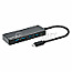 Manhattan 168410 7-Port USB 3.0 Hub USB-C schwarz