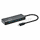 Manhattan 168410 7-Port USB 3.0 Hub USB-C schwarz