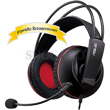ASUS Cerberus Gaming Headset schwarz/rot
