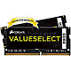 8GB Corsair CMSO8GX4M2A2133C15 ValueSelect CL15 DDR4-2133 Kit SO-DIMM