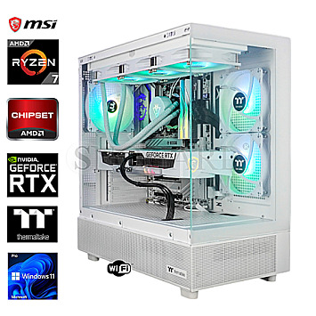 Ultra Gaming R7-7800X3D-RTX5070 OC WiFi7 White Build
