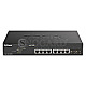 D-Link DGS-1100-10MPV2 Desktop Gigabit Smart Switch 8x RJ45 2x SFP PoE+ 130W