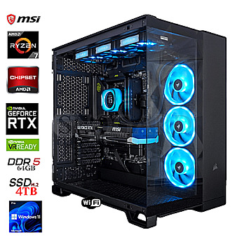 Ultra Gaming R7-9800X3D-RTX5080 OC RGB WiFi