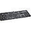 HP 672647-043 USB Keyboard QWERTZ dt. Tastatur Layout schwarz