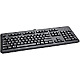 HP 672647-043 USB Keyboard QWERTZ dt. Tastatur Layout schwarz
