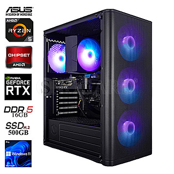GamingLine R5-7500F-RTX4060 OC powered by ASUS