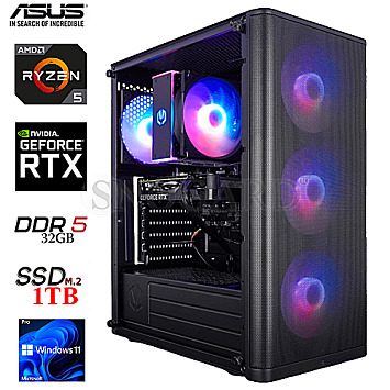 GamingLine R5-7500F-RTX4060Ti OC