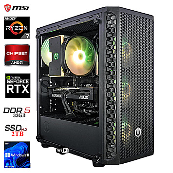 GamingLine R7-9700X-RTX4070 SUPER OC RGB WiFi