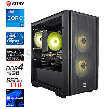 GamingLine i5-12400F-M2-RX7600 OC