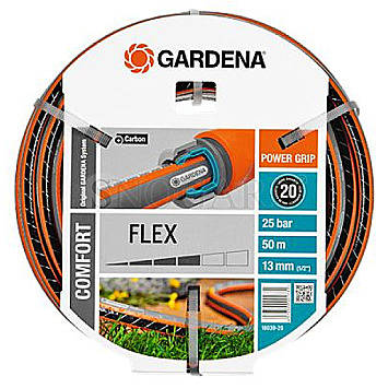 Gardena 18039-20 FLEX Schlauch 13mm (1/2") 50m grau/orange