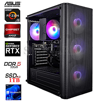 GamingLine R5-7500F-RTX4060 OC RGB