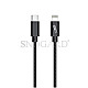 2GO USB-C / Lightning Datenkabel MFI zertifiziert 1m anthrazit
