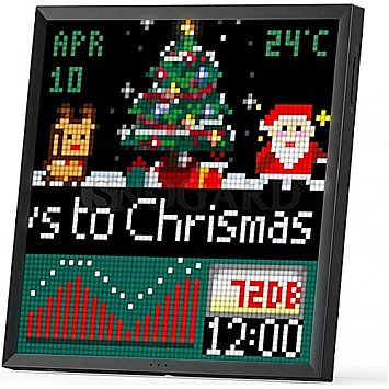 Divoom Pixoo-64 WiFi Pixel Art Display schwarz