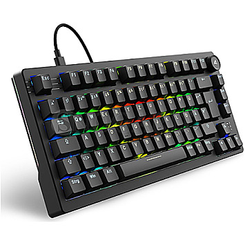Sharkoon Skiller SGK25 RGB Huano RED QWERTZ schwarz