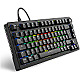 Sharkoon Skiller SGK25 RGB Huano RED QWERTZ schwarz