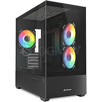 Sharkoon MK6 RGB Mini Tower Black Edition
