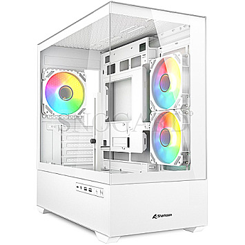 Sharkoon MK6 RGB Mini Tower White Edition
