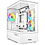 Sharkoon MK6 RGB Mini Tower White Edition
