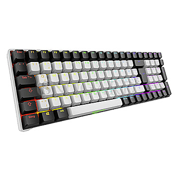 Sharkoon Skiller SGK50 S2 Gateron KS-9 Brown Tenkeyless White