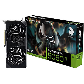 8GB Gainward NE7506T019P1-GB2062B GeForce RTX5060Ti Ghost