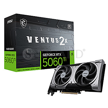 16GB MSI V535-005R GeForce RTX5060Ti Ventus 2X Plus OC