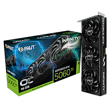 16GB Palit NE7506TS19T1-GB2061S GeForce RTX5060Ti Infinity 3 OC