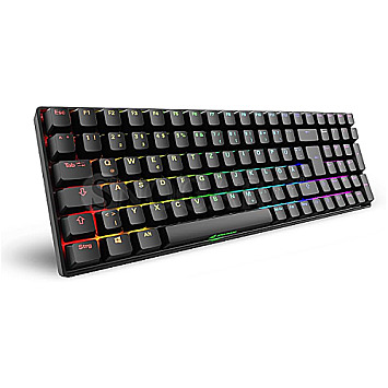 Sharkoon Skiller SGK50 S2 Gateron KS-9 Yellow Tenkeyless Black