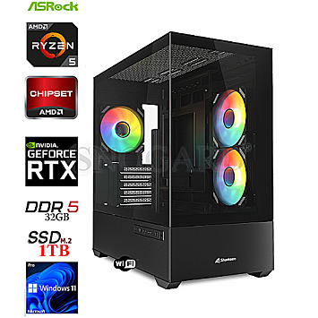 GamingLine R5-9600X-RTX5060Ti OC WiFi6E