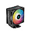 Deepcool R-AG400-BKADMN-G-1 AG400 Digital BK ARGB Tower Heatpipe Cooler Display
